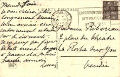 CPA Exposition Colonianle Internationale Paris 1931 Cameroun Togo le pavillon de la chasse