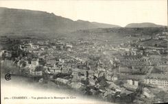 CPA Chambery Vue Generale et la Montagne du Chat 