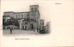 CPA Thiers Eglise Saint Genez