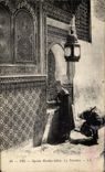 CPA Fez Zaouia Moulay Idriss la Fontaine Maroc 