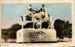 CPA Casablanca Le Monument de la Victoire Militaria