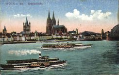 Barcos de Totalansicht del koln de CPA