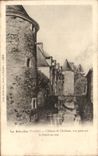 CPA La Reorthe Chateau de l'Aubraie vue prise sur la Douve au sud