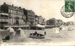 Arenas de CPA Dolonne vistas en el terraplen