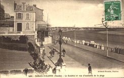 d'Olonne Remblal de los Sables de CPA y cuadro total de la playa