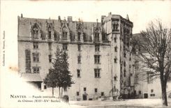 CPA Nantes interior Frontage of the Castle