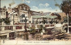 CPA Vichy Le Casino Vue D'ensemble