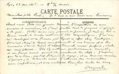 CPA Lyon Places of Terraux the Town hall and the Palate of Arts