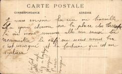 CPA Lyon Places Composts Bartholdi Fountain and the Town hall