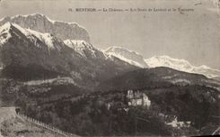 CPA Menthon Le Chateau Les Dents de Lenfont et la Tournette