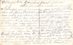 CPA the Picturesque Alps Sallanches View and the Mount Blanc