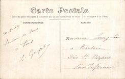 CPA the Sarthe Castle of Dangeul