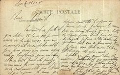 CPA Lyon Panoramic View taken of the Slope of Saint Just