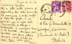 CPA Lyon Seen on the Saone towards Saint Georges Barges