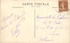 Campana-torre de CPA Libourne del santo Jean Baptiste de Church