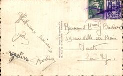 CPA Bordeaux Jardins des Quais