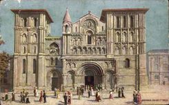 CPA Bordeaux Eglise Ste Croix 