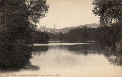 CPA Lyon Park of the Gold Head Seen On the Lake