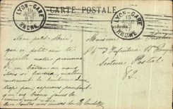 CPA Lyon Parc de la Tete d'or Le Coin aux Cygnes 