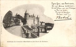 Castillo de CPA de la vivienda de Josselin de los duques de Royan Botrel