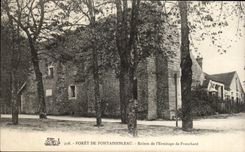 CPA Foret De Fontainebleau Ruines de l'Ermitage de Franchard 