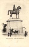 CPA the Rock On Yon Statue Equestrian of Napoleon 1st Children