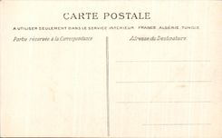 CPA the Rock On Interior Yon D the Church