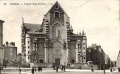CPA Nantes the Church Saint Similien