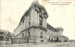 CPA Nantes Overall picture of the Museum of Beautiful arts