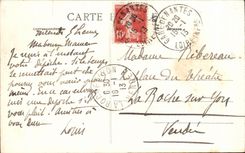 CPA Nantes Column Louis XVI