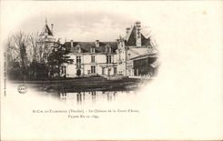 CPA St Cry En Tatmondais Le Chateau de la Court d'Aron