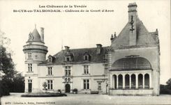CPA Les Chateau de la Vendee St Cyr en Talmondais Chateau de la Court d'Aron