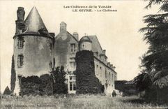 CPA Les Chateau de la Vendee Le Givre Le chateau