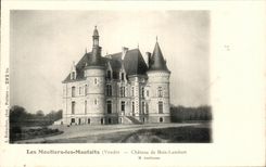 CPA Les Moutiers les Maufaits Chateau de bois Lambert 