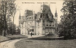 CPA Montmorncy Avenue Emelie Castle