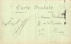 CPA Paris the Large Wheel the Eiffel Tower