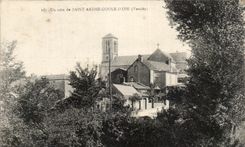 CPA Un Coin de Saint Andre Goule D'Oie 