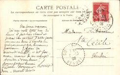 CPA Nantes the public garden of the Hotel God