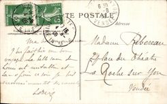 CPA Nantes Gate of the old Convent of the Visitation