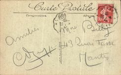 CPA Rennes Maison de Du Guesclin 