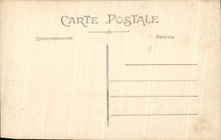 CPA Saint Gilodas of the Wood Statue of the Virgin to the top of the door of the Nantes monastery