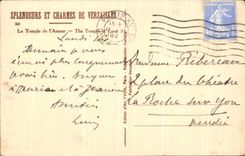 CPA Splendeurs Et Charmes De Versailles Le Temple De l'Amour