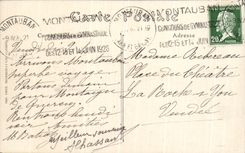 CPA Montaubin the Bridge Of the Town hall And the Church Saint Jacques