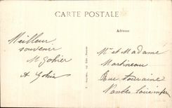 CPA La Baule on Mer the Beach has high tide towards Pouliguen