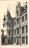 CPA Saumur Hotel de Ville Cour interieure