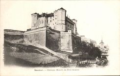 CPA Saumur Chateau Montee du Petit Geneve