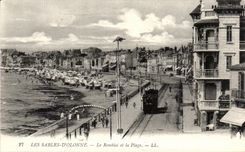 CPA Sables d'Olonne Rembleai and the Beach