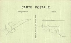 CPA St Brevin the Ocean under wood