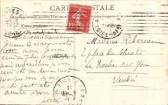 CPA Castle Of Nantes Which occurred of the Castle Leading to the Levis bridge