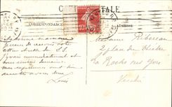 CPA Nantes Anciene Gate of Nantes Residence of Eveche up to 1910